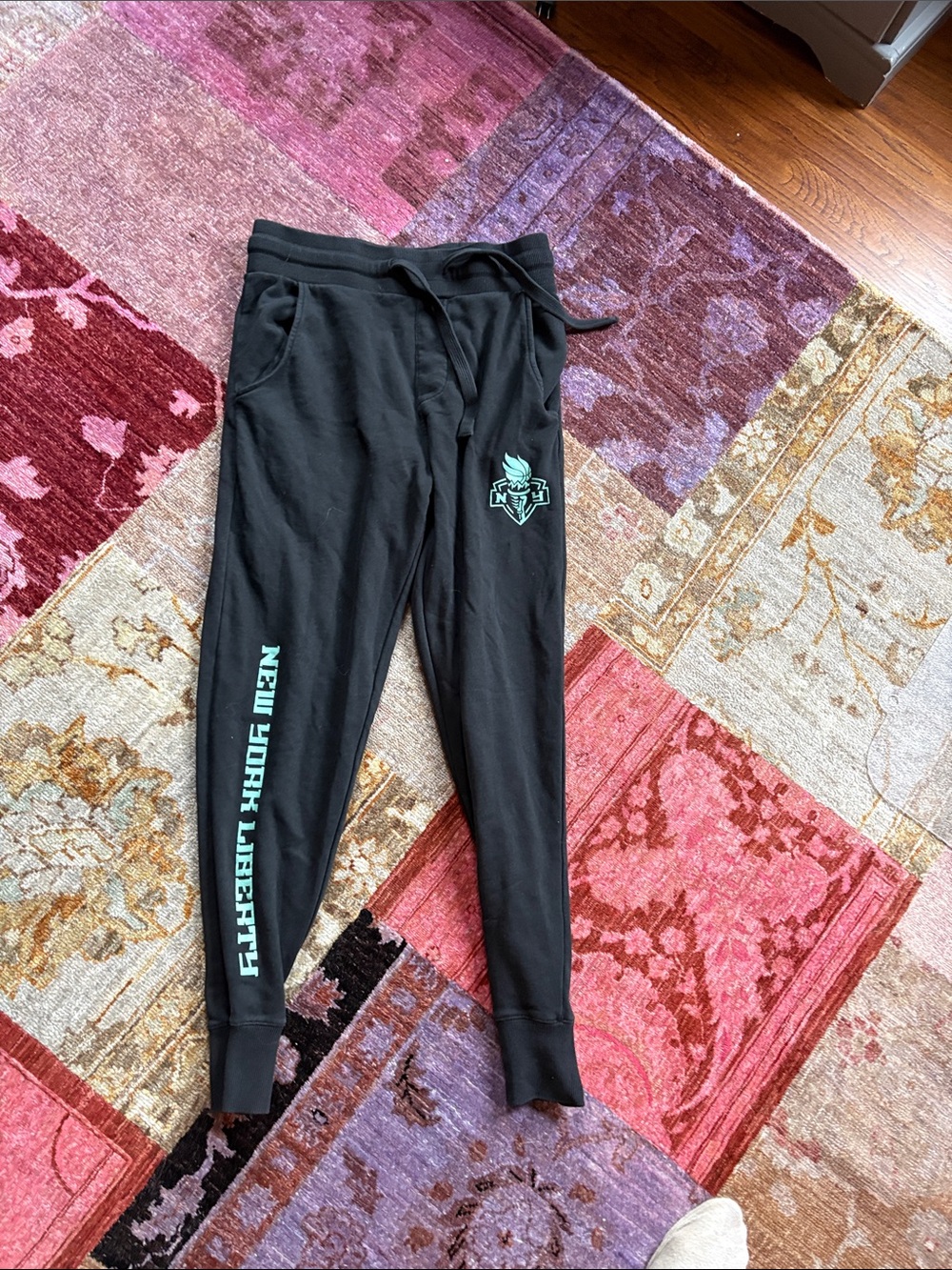 NY liberty Black Jogger Sweatpants